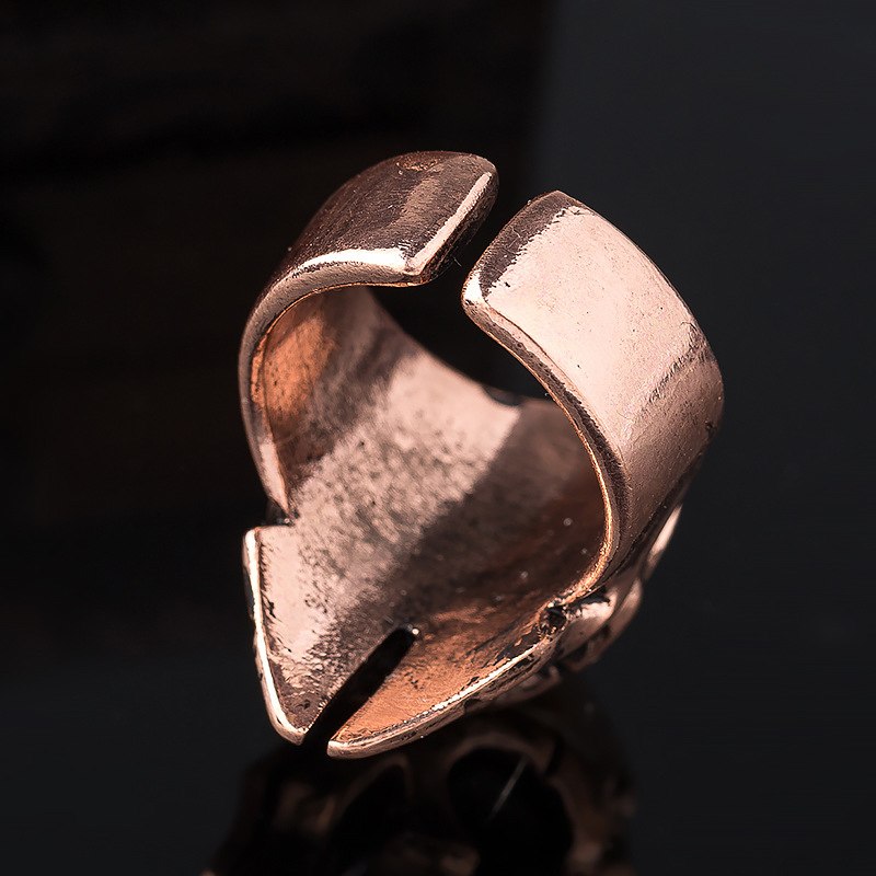 Unisex Spartan Skull Ring