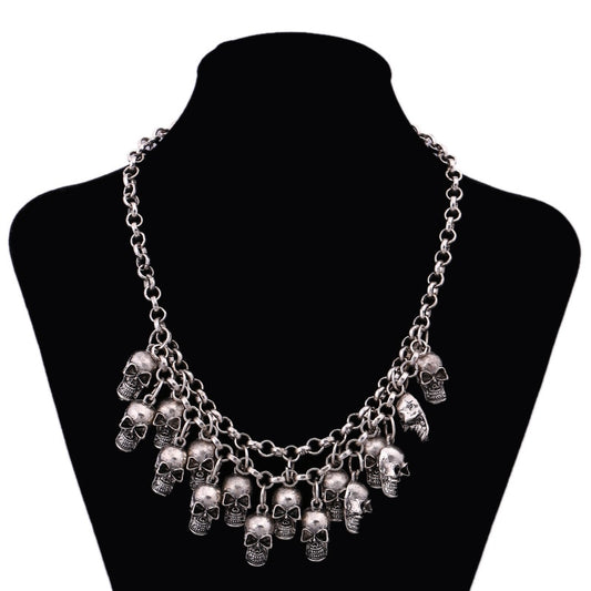 Women's Assorted Skull Necklace