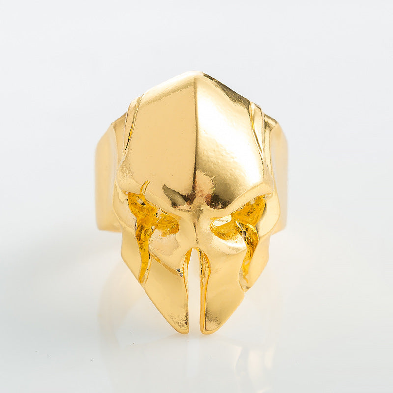 Unisex Spartan Skull Ring