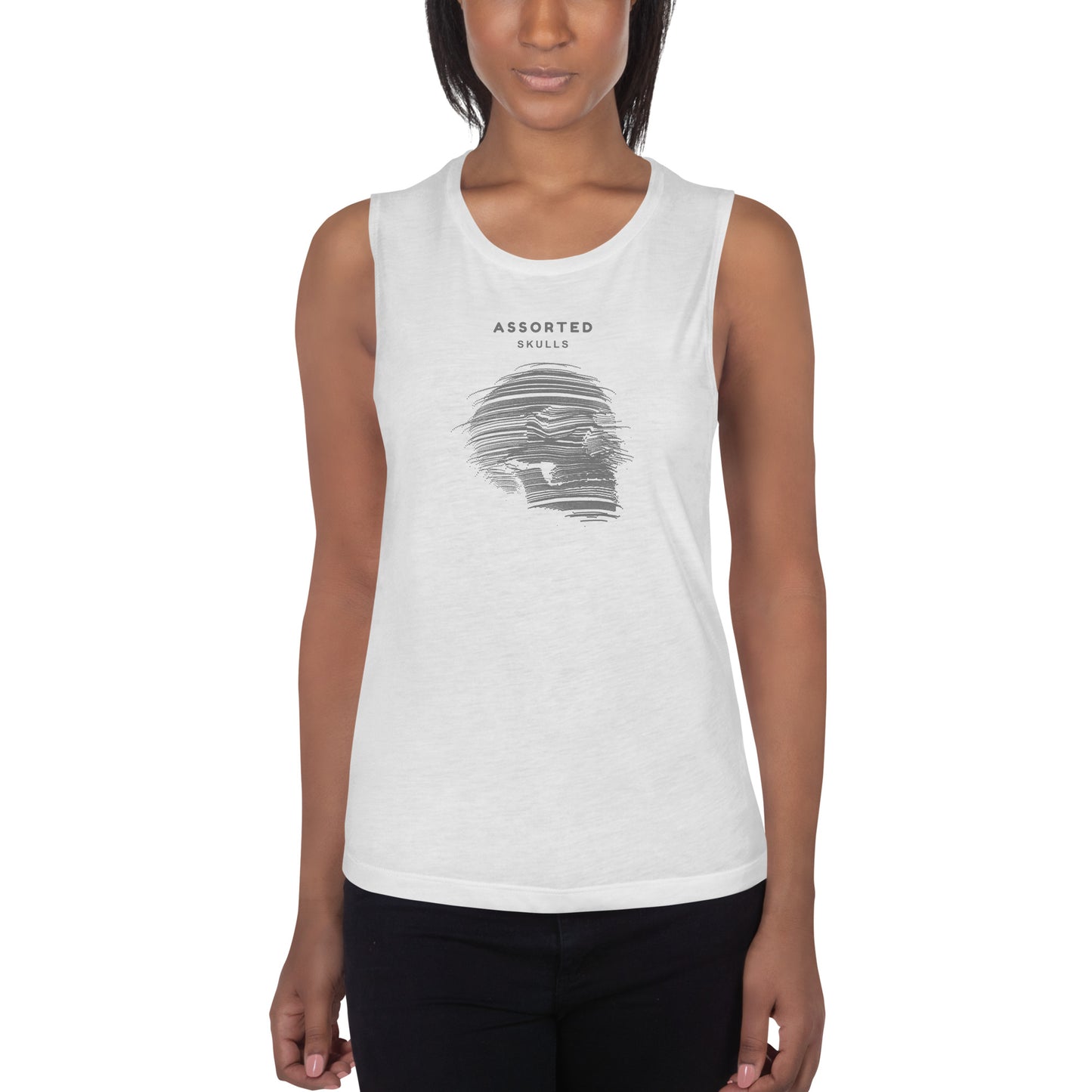 Skulls Ladies’ Muscle Tank