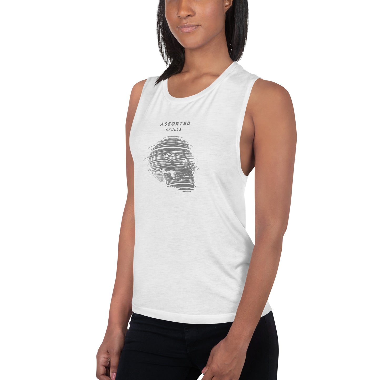 Skulls Ladies’ Muscle Tank